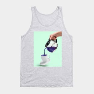 space coffee surrealism Tank Top